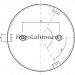 Антивихревая крышка AllFit (Hugo Lahme) 168 мм, к донным сливам